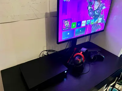 Xbox One X, Controller, Astro A20 Wireless Earphones + 27” UltraGear™ Full HD IPS Gaming Monitor
