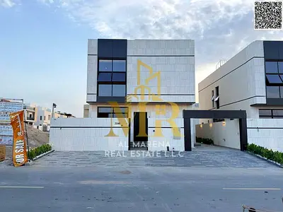 uxury Villa for Sale in Al Bahia: Modern Design and Spacious Spaces - Price Includes Fees