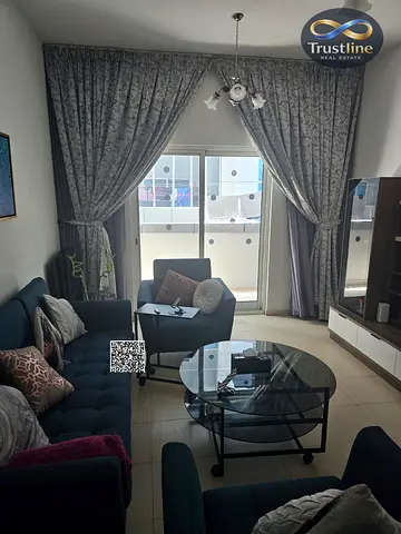 One bedroom and living room for sale in installments in City Tower 2 bathrooms Balcony Parking