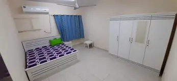 Nuamiya Gulfa Bridge fully furnished 2 bhk flat single one room south indian couples available