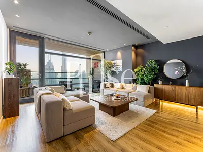 Elegant 2BR | High Floor with Balcony | Burj View