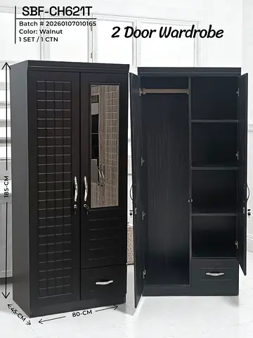 Brand New 2 Door Wardrobe For Sale