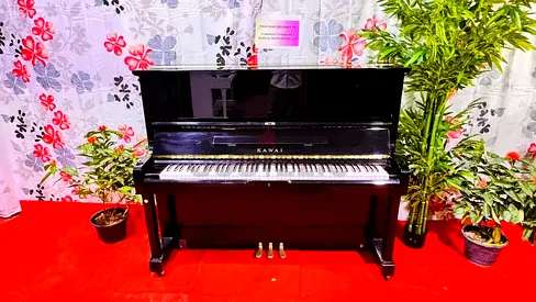 Kawai NS15 Black Upright Piano – Made in Japan