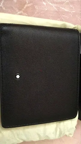 Original  Brand New Monte Blanc genuine  leather  wallet
