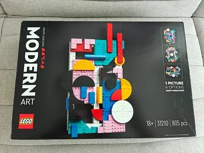 LEGO Art Modern Art 31210 - 805 pcs (sealed box shown)