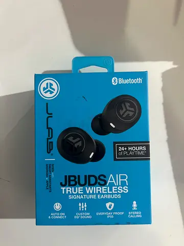 JLab JBuds Air True Wireless Earbuds - Brand New in Box