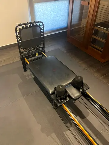 Pilates Reformer with Cardio-Tramp Attachment - Fair Condition