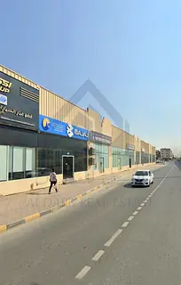 Main Road Warehouse with Private Loading &amp; Unloading Area For rent Industrial Area 4 - Sharjah