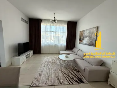 شقه فاخره ثاني ساكن غرفه وصاله مع بلكونه.عجمان الجرف. مفروش بالكامل للإيجار الشهري✨الإيجار يشمل الفواتير والإنترنت وموقف