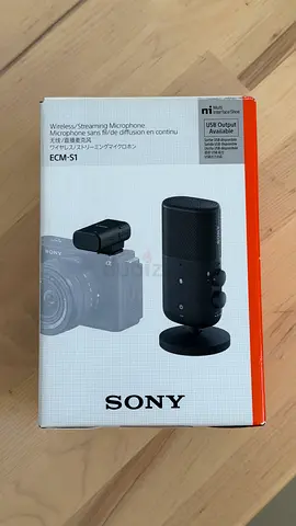 Sony ECM-S1 Wireless Streaming Microphone