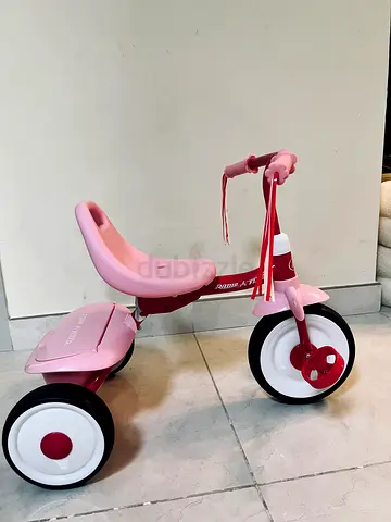 Radio Flyer Fold 2 Go Pink Tricycle - Excellent Condition