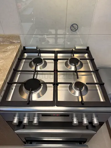 Siemens Stainless Steel Gas Cooker with Electric Oven - Excellent Condition
