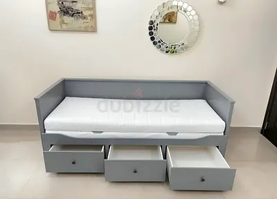 Ikea daybed hemeness model  with 2 new ikea mattress