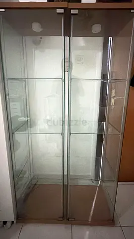 Ikea Glass Shelf / Cabinet - 2nos.