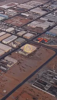 Industrial land for sale in Al-Hanu, Al-Jalil, Al-Saj'ah, with a 60-meter frontage and a 55-mete