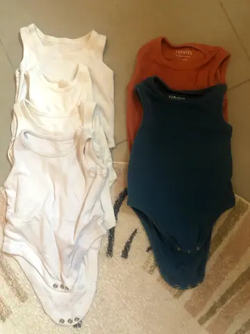 Multiple baby clothes