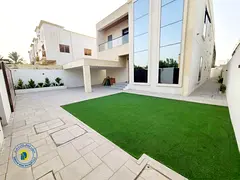 For those seeking luxury, spacious 5BR villa in Al Rawda 3 ,electricity, water, and AC. Bank-finance