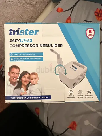 Trister Easy Flow Compressor Nebulizer - Lightly Used, Excellent Condition.2 years warranty