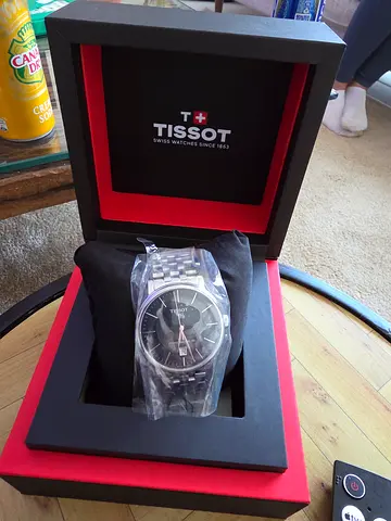 Tissot Stainless Steel Mens Watch with Original Box Unwanted gift