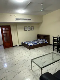 Furnished family accommodation at Mussaffah shabia 11, opposite of Joy alukas Jwellery big hall and