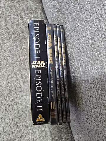 Star Wars Original and Prequel DVD Set (Episodes IV, V, VI, I, II, III)
