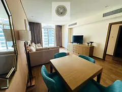 Furnished One Bedroom and Hall for Annual Rent Gym Pool Parking Super Deluxe Finishing Second Tenant