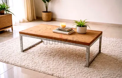2 coffee table - Wooden and plastic