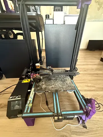 Creality CR-10 3D Printer — Heavily Modified (Dual-Z, Auto-Leveling, Capricorn), As-Is
