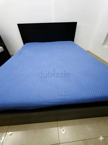 Ikea malm bed mattress and frame 160x200