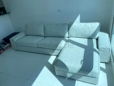 Ikea kivik L shape sofa beige Excellent Condition