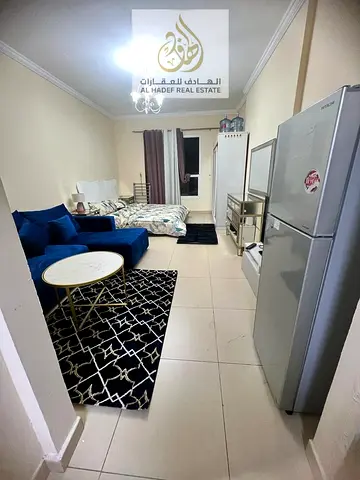 🏡✨ Furnished Studio Apartment for Monthly Rent in Jasmine Towers – Ajman ✨🏡 A fantastic opportu
