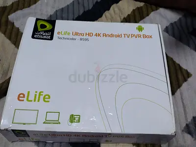 eLife Ultra HD 4K Android TV PVR Box (Technicolor - 859S) - Used