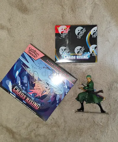 Pokemon Chaos Rising Booster bundle and Elite trainer box