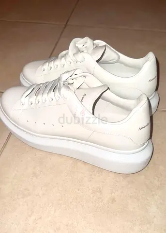 White Alexander McQueen sneakers - barely worn, size UK 7 (41). Sensible offers only.