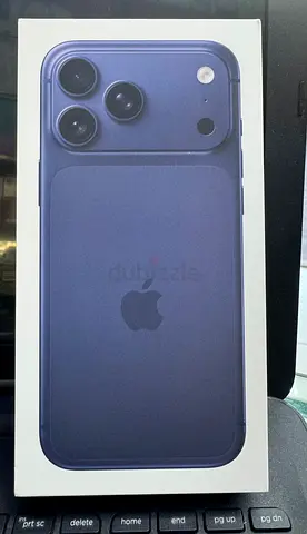 Apple iPhone (boxed) — unopened blue iPhone in original packaging
