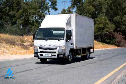 2021 Mitsubishi Canter (Pickup with Box) 3.0L Diesel - GCC Specs - Perfect Condition!
