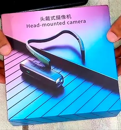 5K Head Mounted Camera Wearable WiFi Video Camera Camcorder Webcam 30MP Anti-shake IPX5 Waterproof w