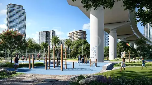 Waterfront Apartment | Smart Home & Rooftop Cinema | Emaar Quality