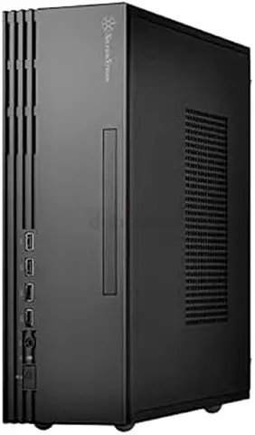 SilverStone Technology Milo 11 Slim  Compact Micro-ATX Enclousre for Office or Home Theater,