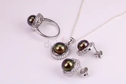 Original pearl silver set