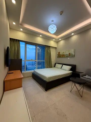 Golf course view room in Dubai Marina