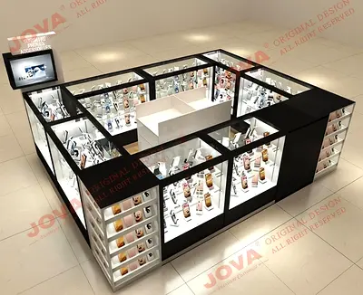 Modern Mobile Accessory Kiosk