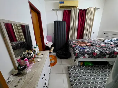 Free Parking Fully Furnished 2BHK Apartment With 2 Full Bathrooms And Balcony In Just 3200AED/*