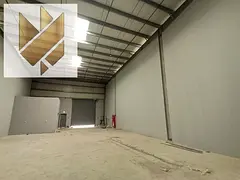 Warehouse in Al Sajaa on a main road – 5,000 sq. ft. – 150 kW electricity – Bathroom