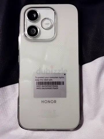 Honor smartphone - white, good condition