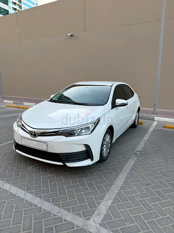Toyota Corolla XLI 2019 GCC Specs