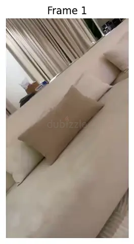 Light Beige L-Shaped Sofa — Good Condition