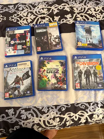 Collection of Sony PlayStation 4 Video Games