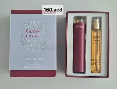 Cartier Carat Travel Edition perfume set (2 x 15 ml) - gently used