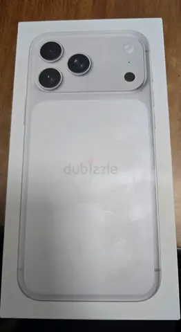 Iphone 17 pro max 512 sliver